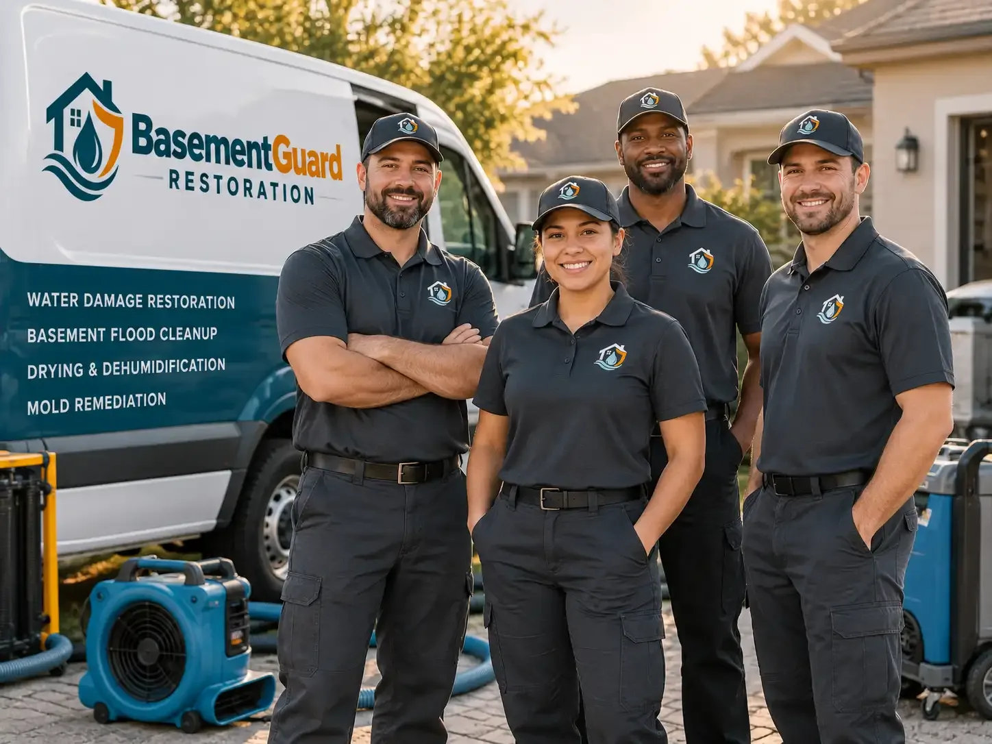 Basement Water Damage Restoration company in Countyline, OK